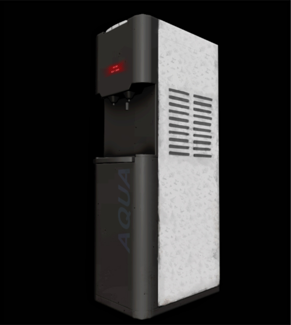 Final textured asset beauty render in engine lighting