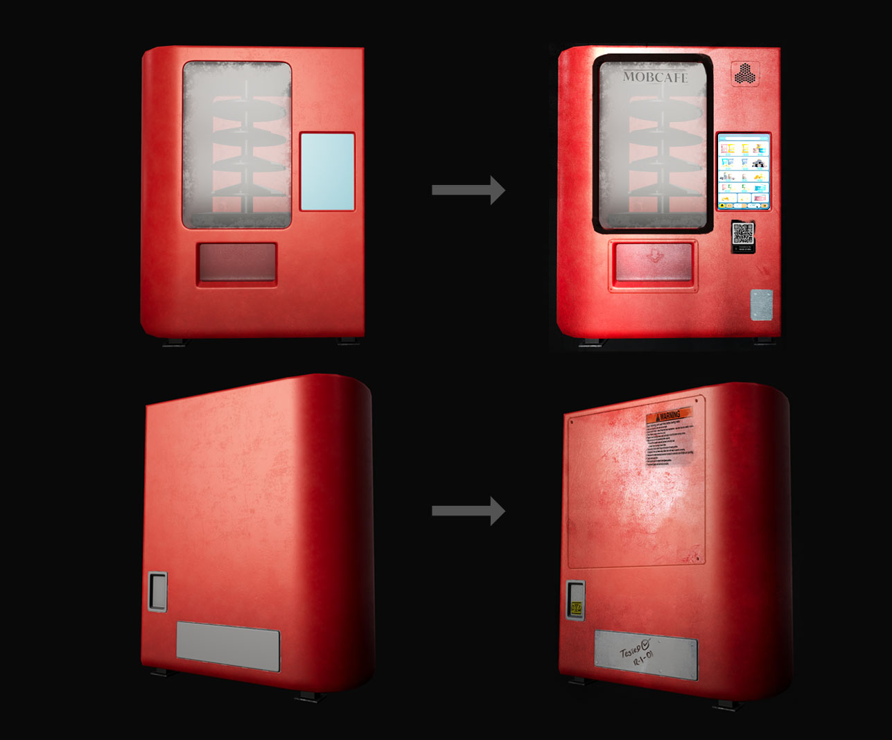 Tenjisoft VizDev sample- mood and behavior board